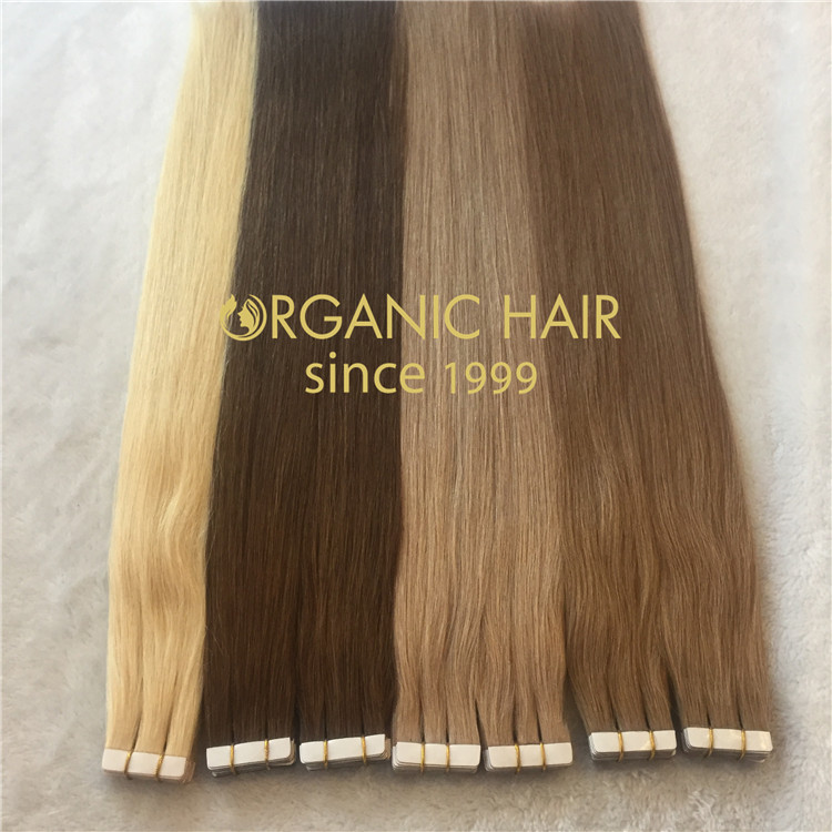 Hair extensions to order--High quality tape in hair extensions C12